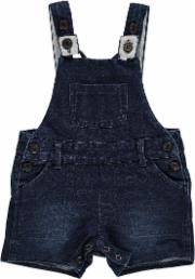 Boys JONTY Denim Affect Shortie Overalls by Me & Henry