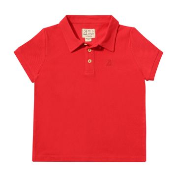 Boys Shipping Polo Red Pique by Me & Henry