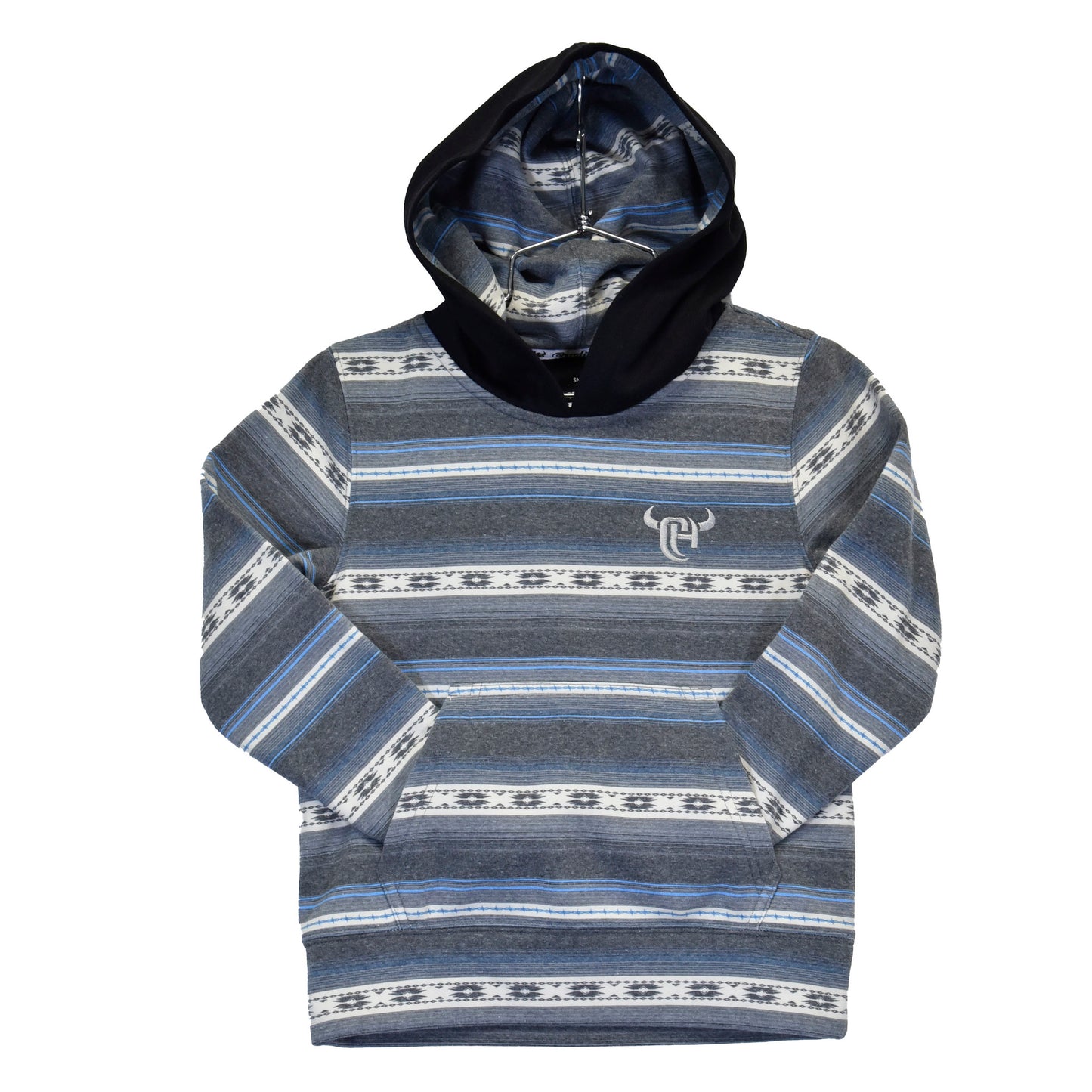 Boys Striped Serape Fleece Hoody by Cowboy Hardware