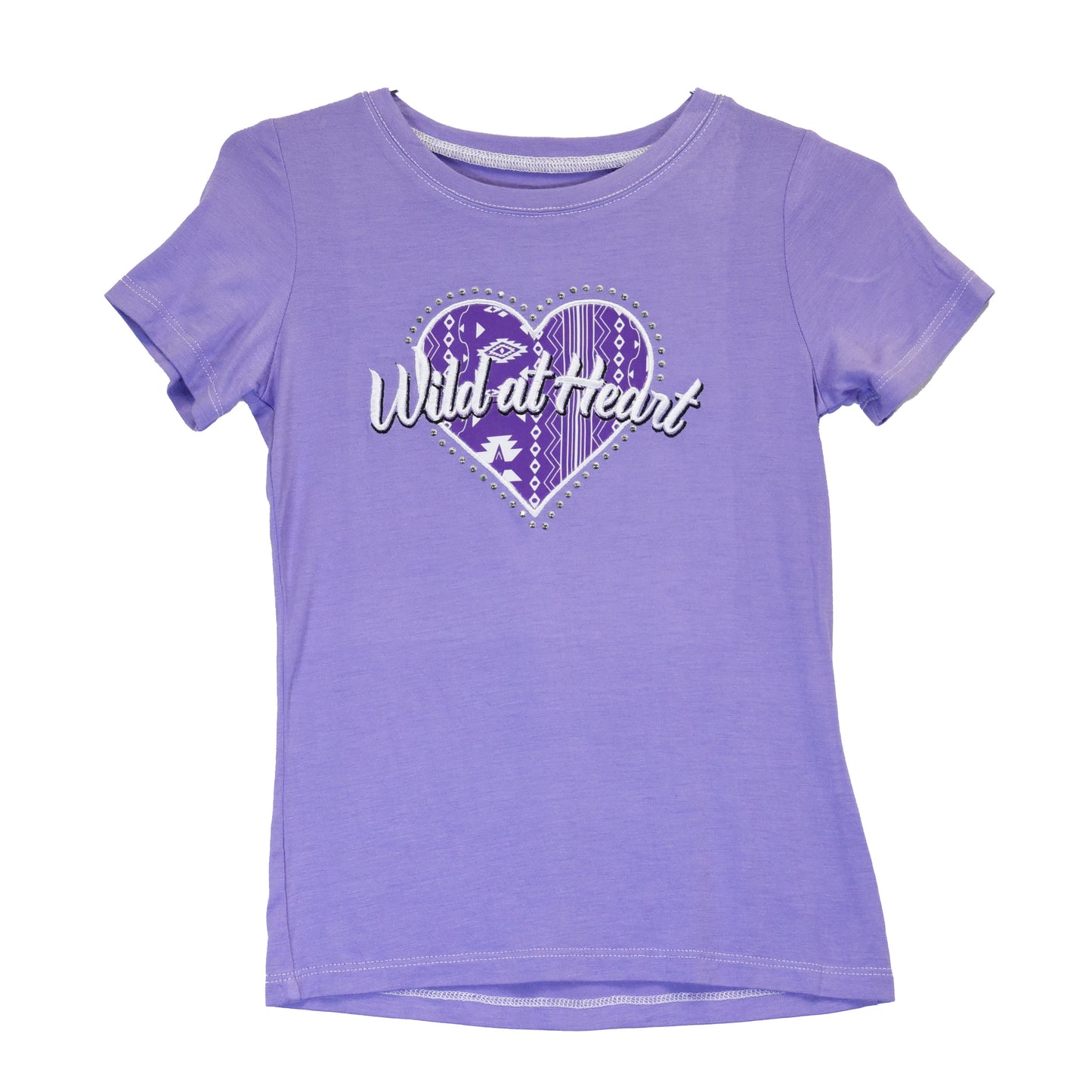 Girls Wild at Heart S/S Tee by Cowboy Hardware