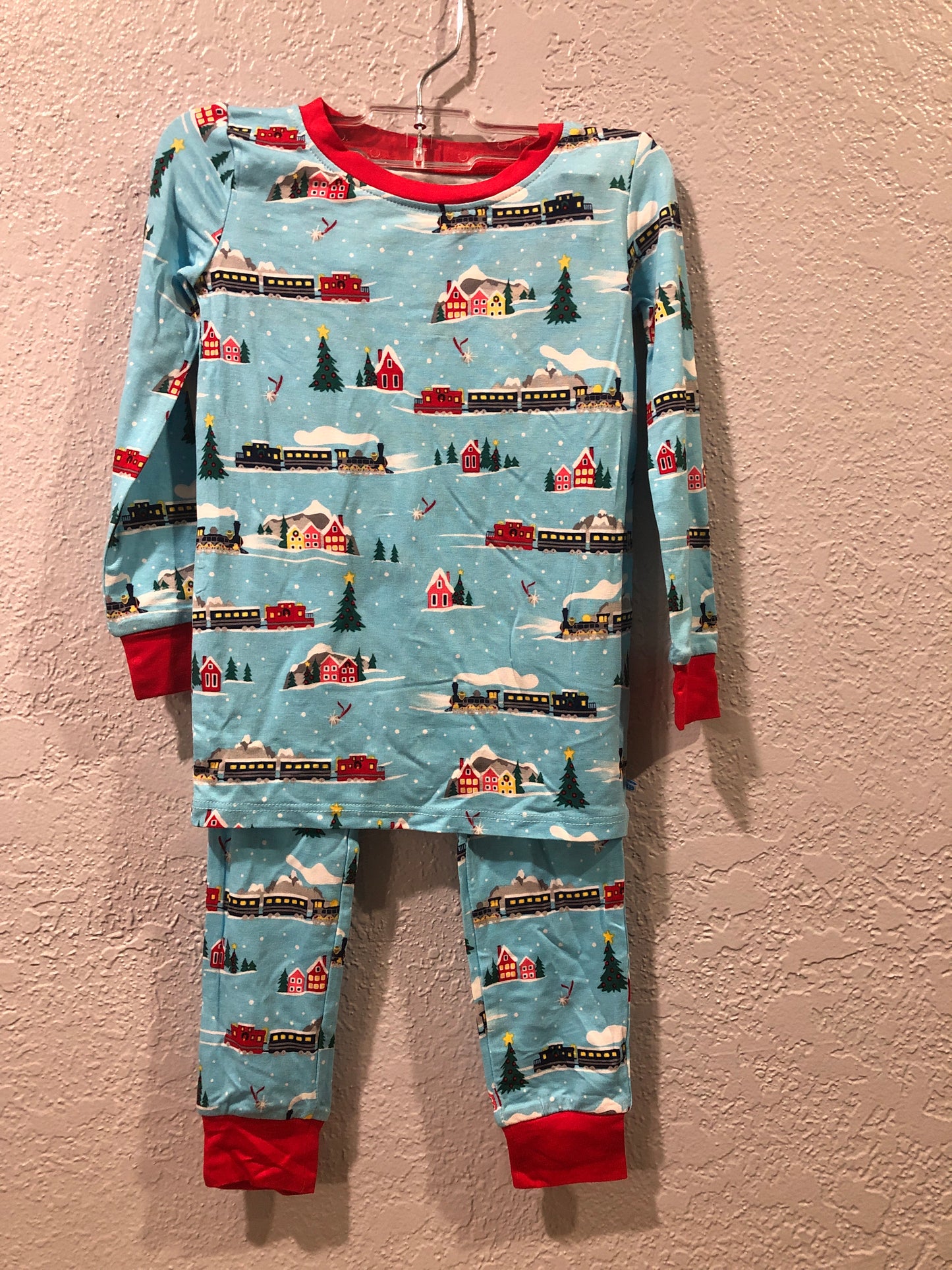 Boys All Aboard Footed 1-Pc or 2-Pc Pajama by RuggedButts