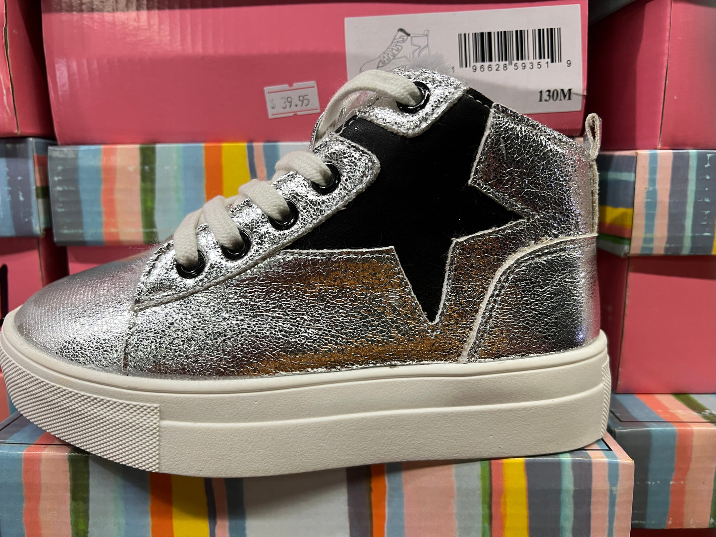 Girls Kittee SLB Hightop Shoe by Mia