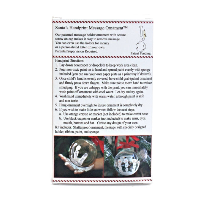 Message Ornament in Box by A Child To Cherish