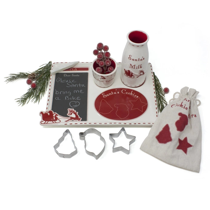 Santa's Cookie Platter with Cutters by A Child To Cherish