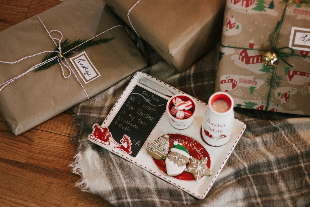 Santa's Cookie Platter with Cutters by A Child To Cherish