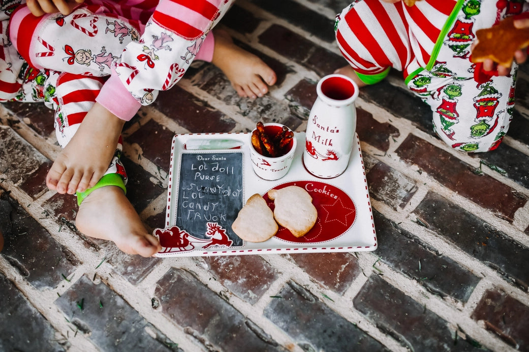 Santa's Cookie Platter with Cutters by A Child To Cherish