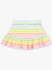 Girls Rainbow Parade Knit Ruffle Skort by RuffleButts