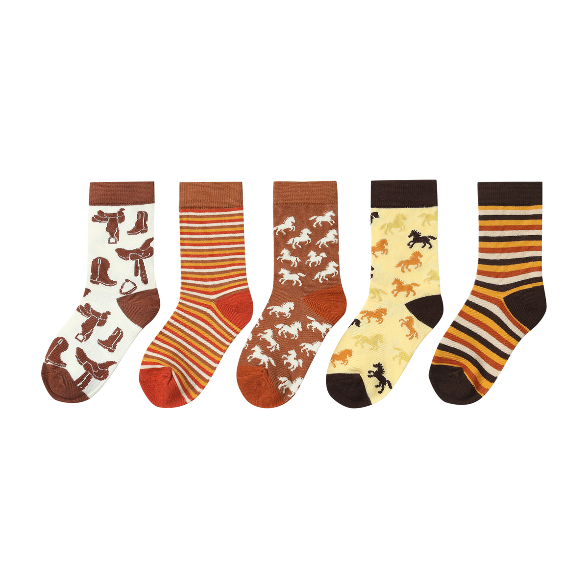 Boys Novelty Bigfoot 5 Pack Socks by Me & Henry