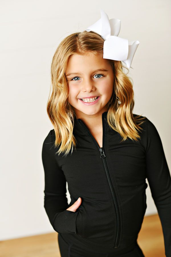Girls Black Jacket by Swoon