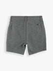 Boys Heather Harbor Gray Hybrid Shorts by RuggedButts