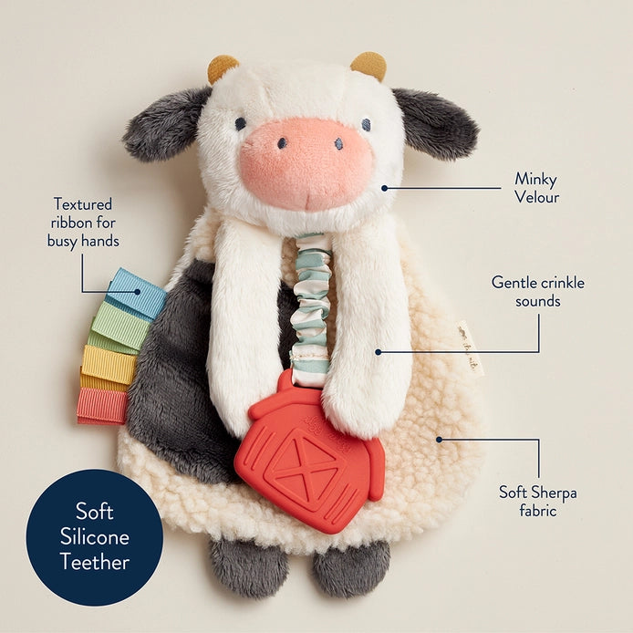 Itzy Friends Lovey Plush by Itzy Ritzy-Cow