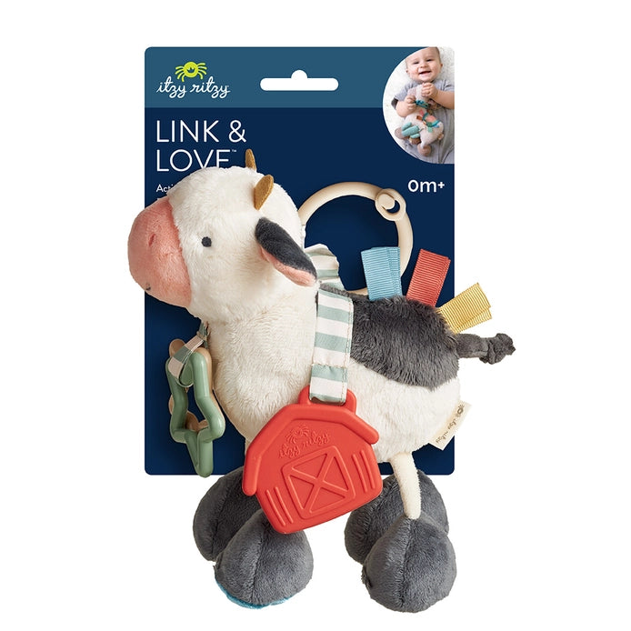 Itzy Friends Link & Love Activity Plush by Itzy Ritzy-Cow