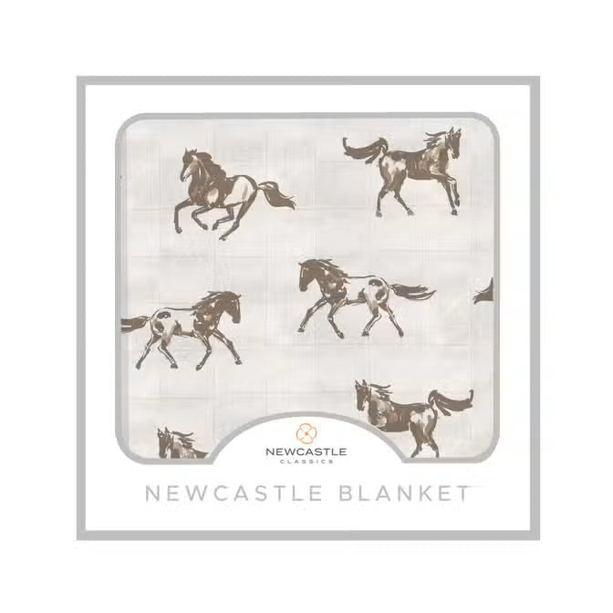 Newcastle Galloping Horses Blanket