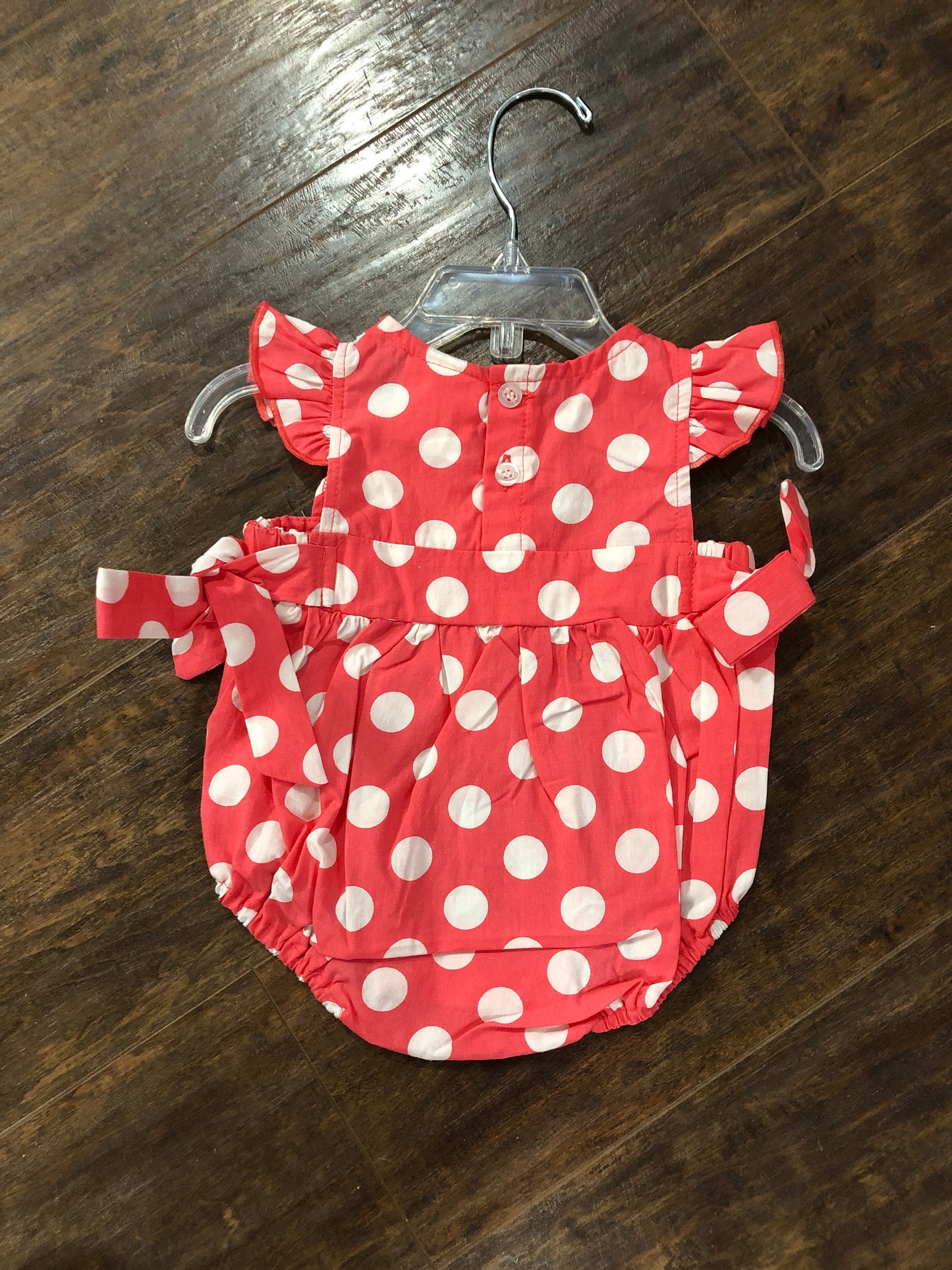 Girls Coral Dot Bubble by Three Sisters