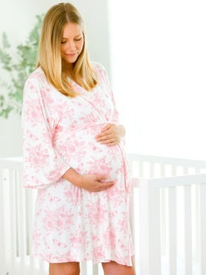 Ladies Maternity Robe by RuffleButts