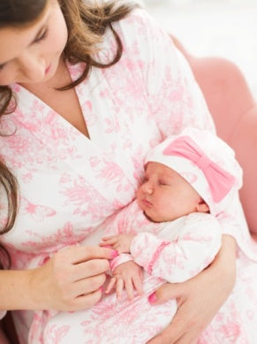 Ladies Maternity Robe by RuffleButts