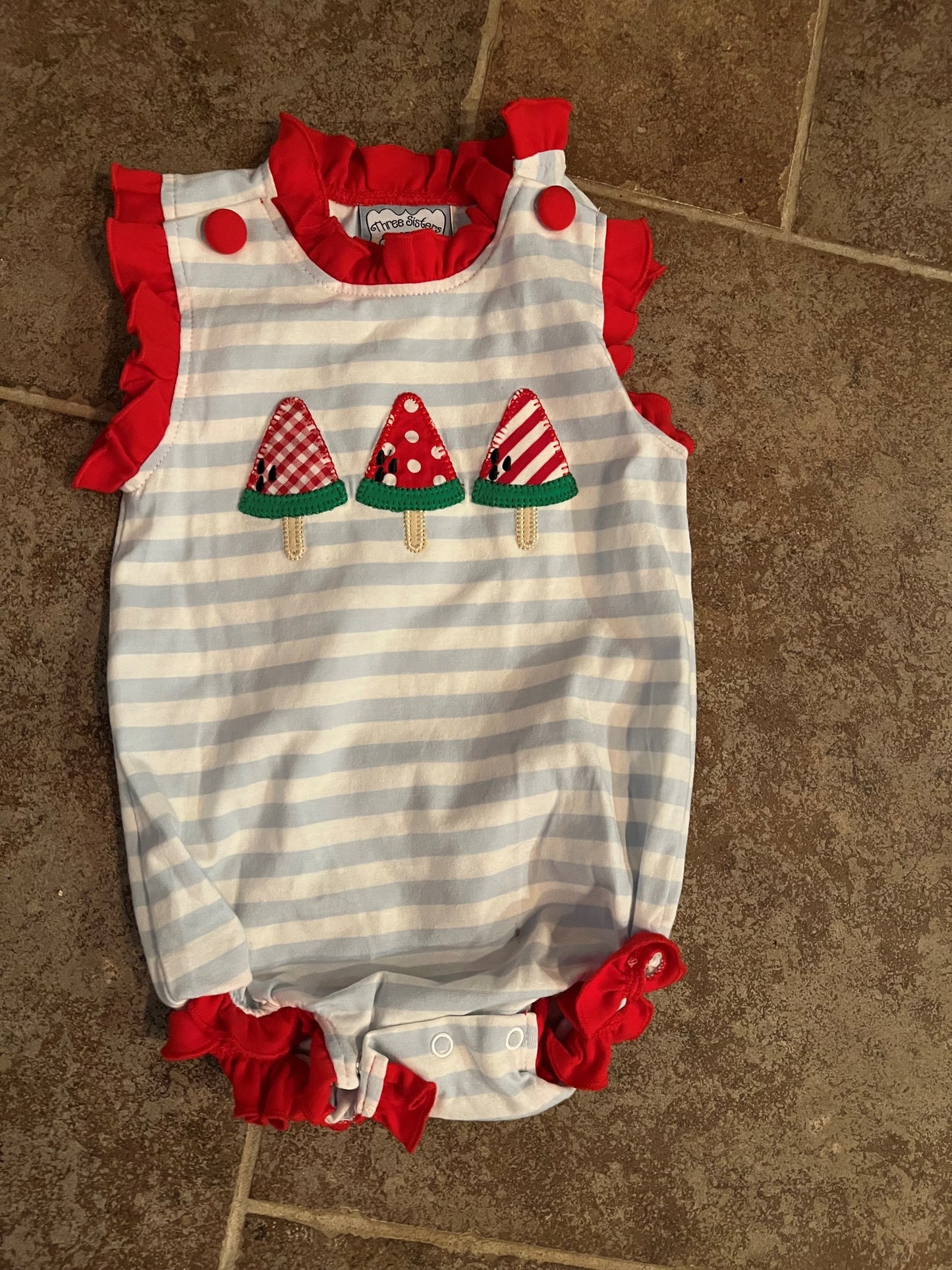 Baby Girls Popsicle Romper