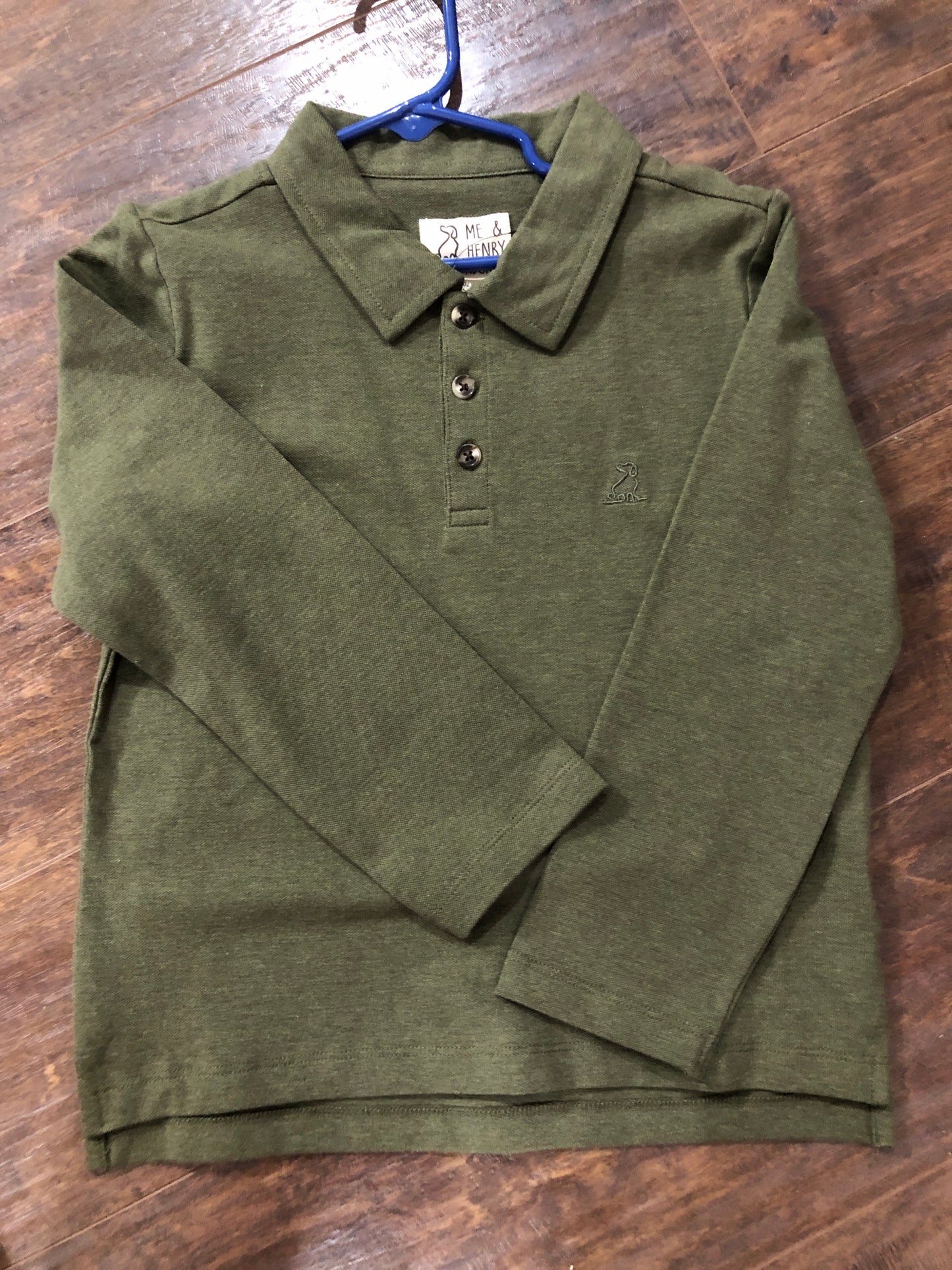 Boys Sage Green Onesie or Shirt by Me & Henry