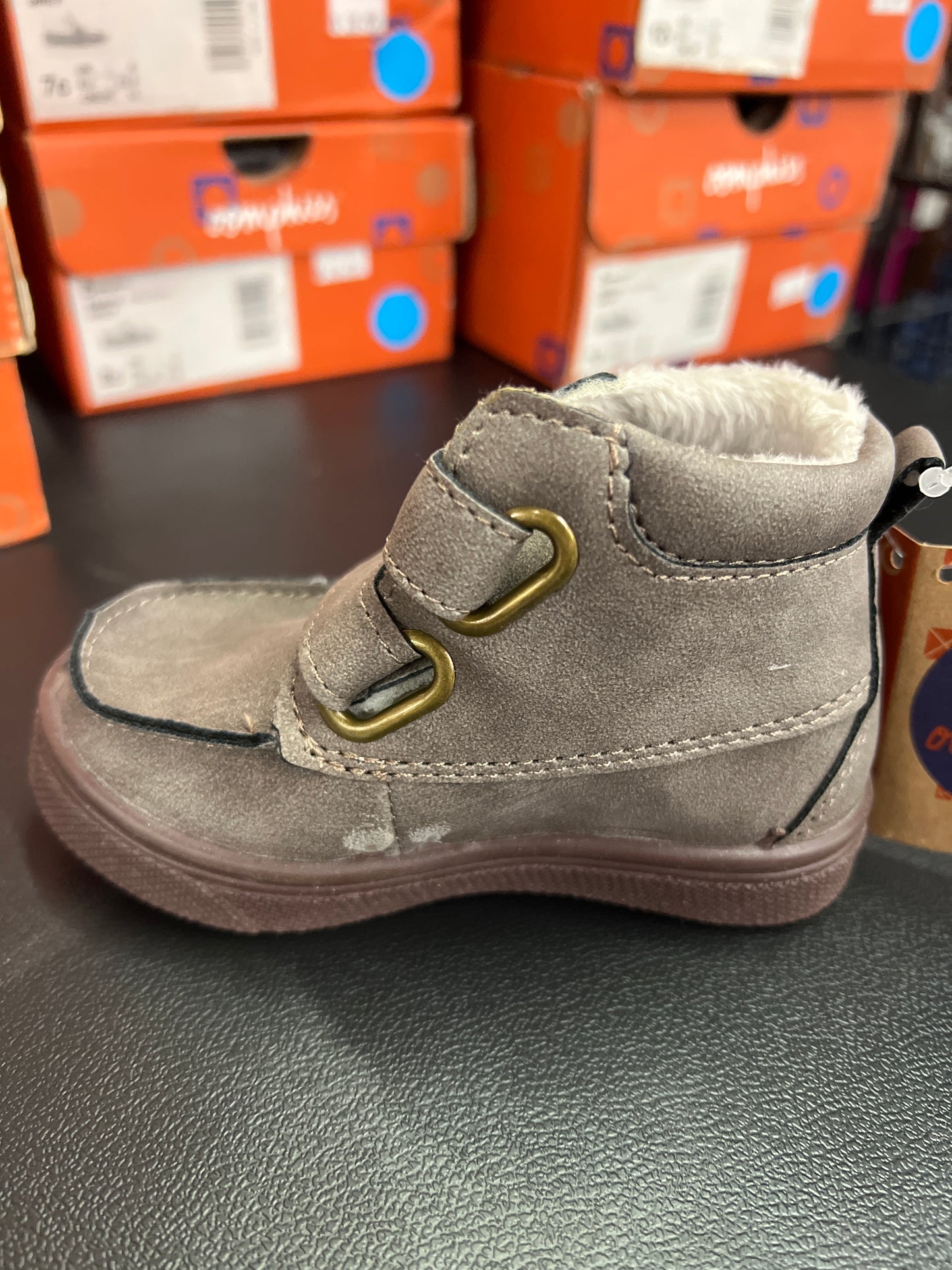 Boys Gabriel Stone Shoe by Oomphies