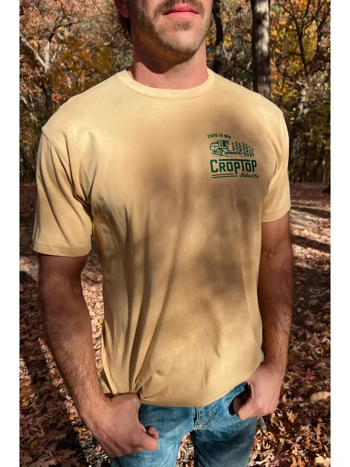 Men's This is My Crop Top T-Shirt