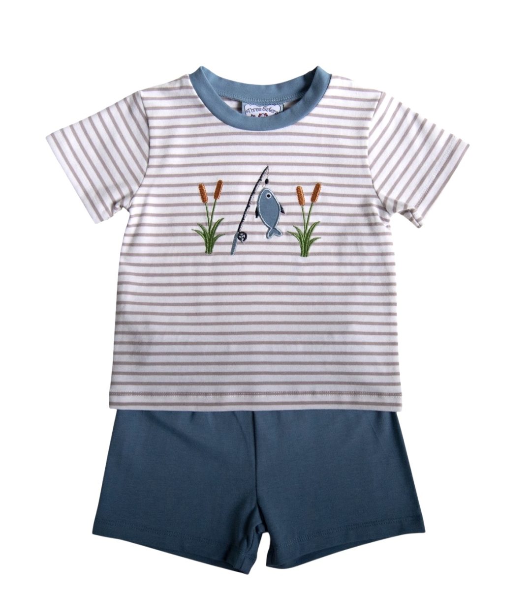 Boys Catch of the Day Shorts Set by Three Sisters