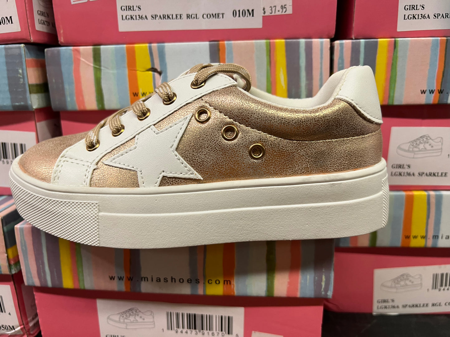 Girls Sparklee RGL Comet Shoe by Mia