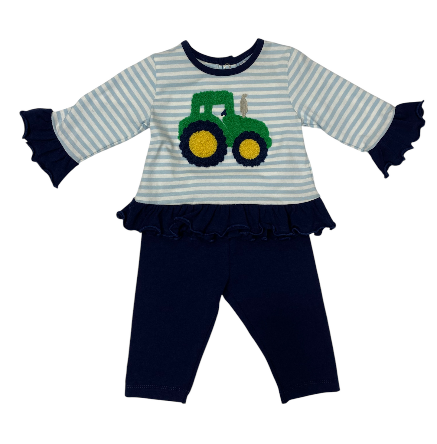Girls Tractor Legging Set by Three Sisters