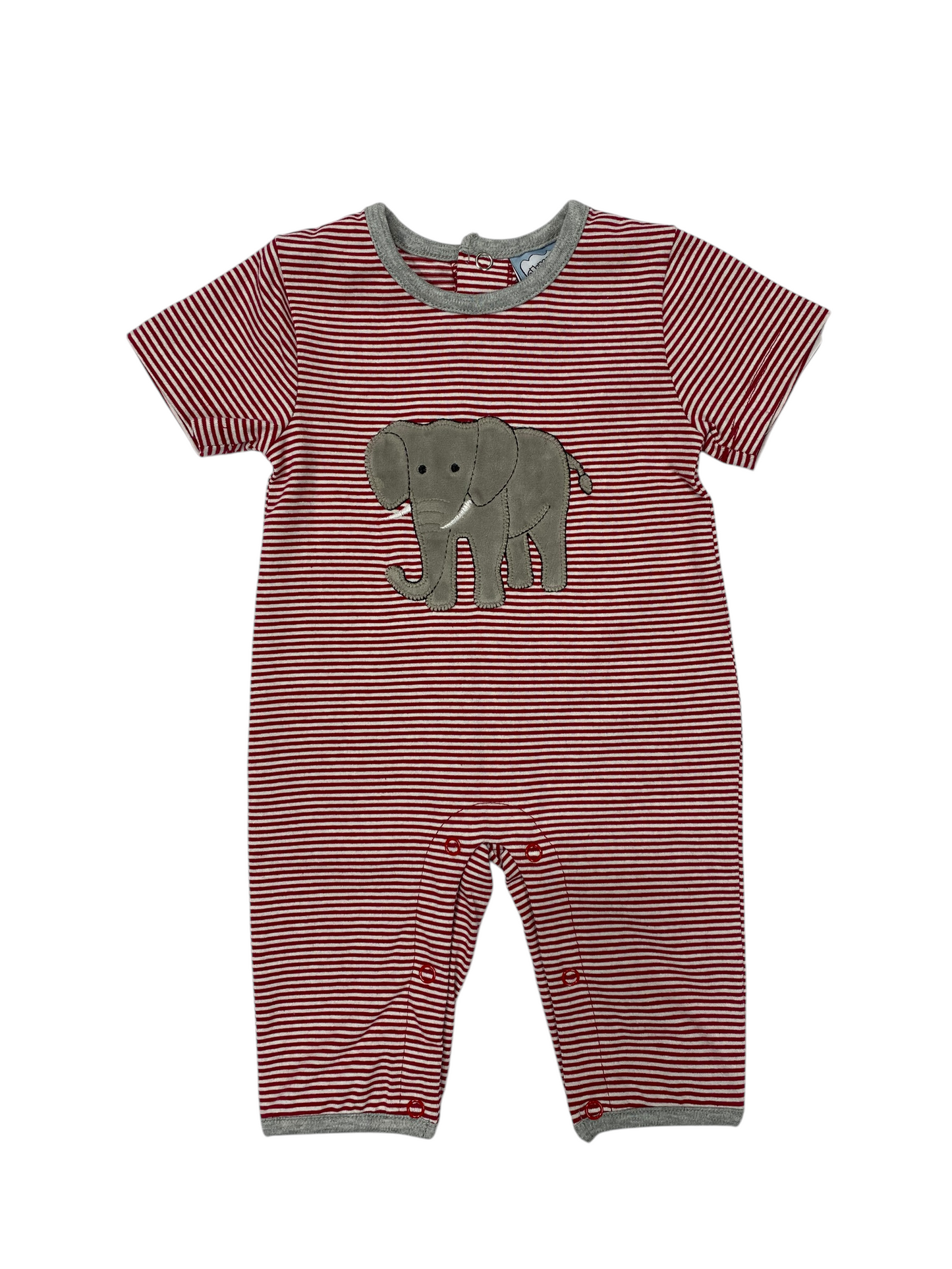 Boys Elephant Romper by Three Sisters