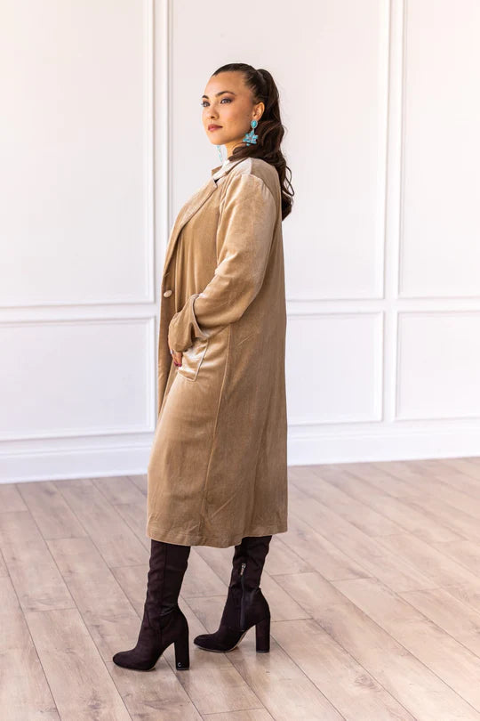 Ladies Grace & Emma Hard Candy Velvet Jacket