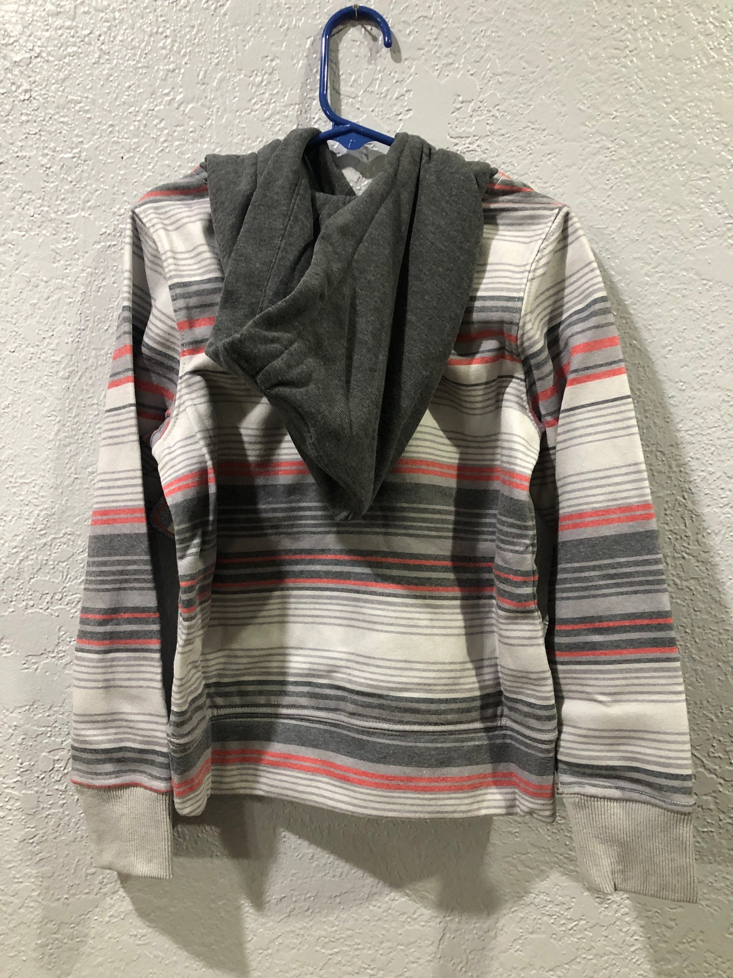 Boys Gray Stripe Pullover w/Hood by Cowboy Hardware