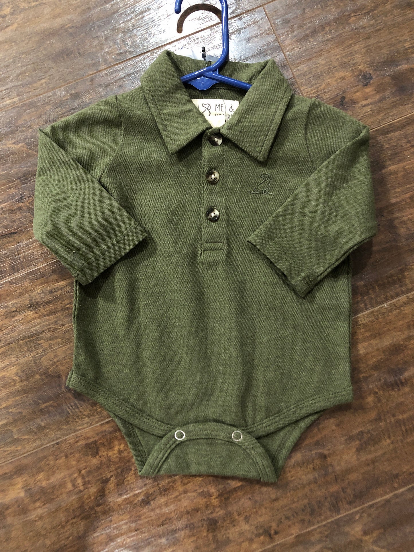 Boys Sage Green Onesie or Shirt by Me & Henry