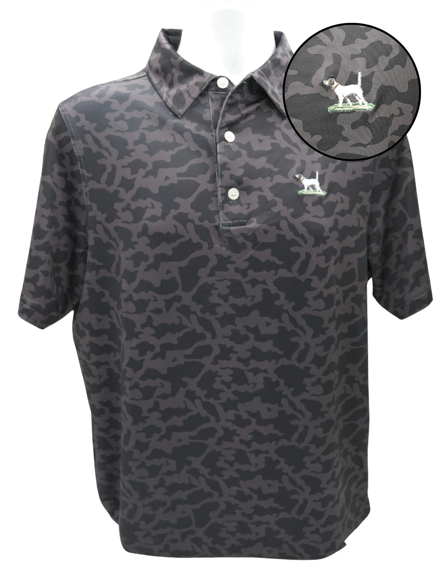 Men's Midnight Camo Polo