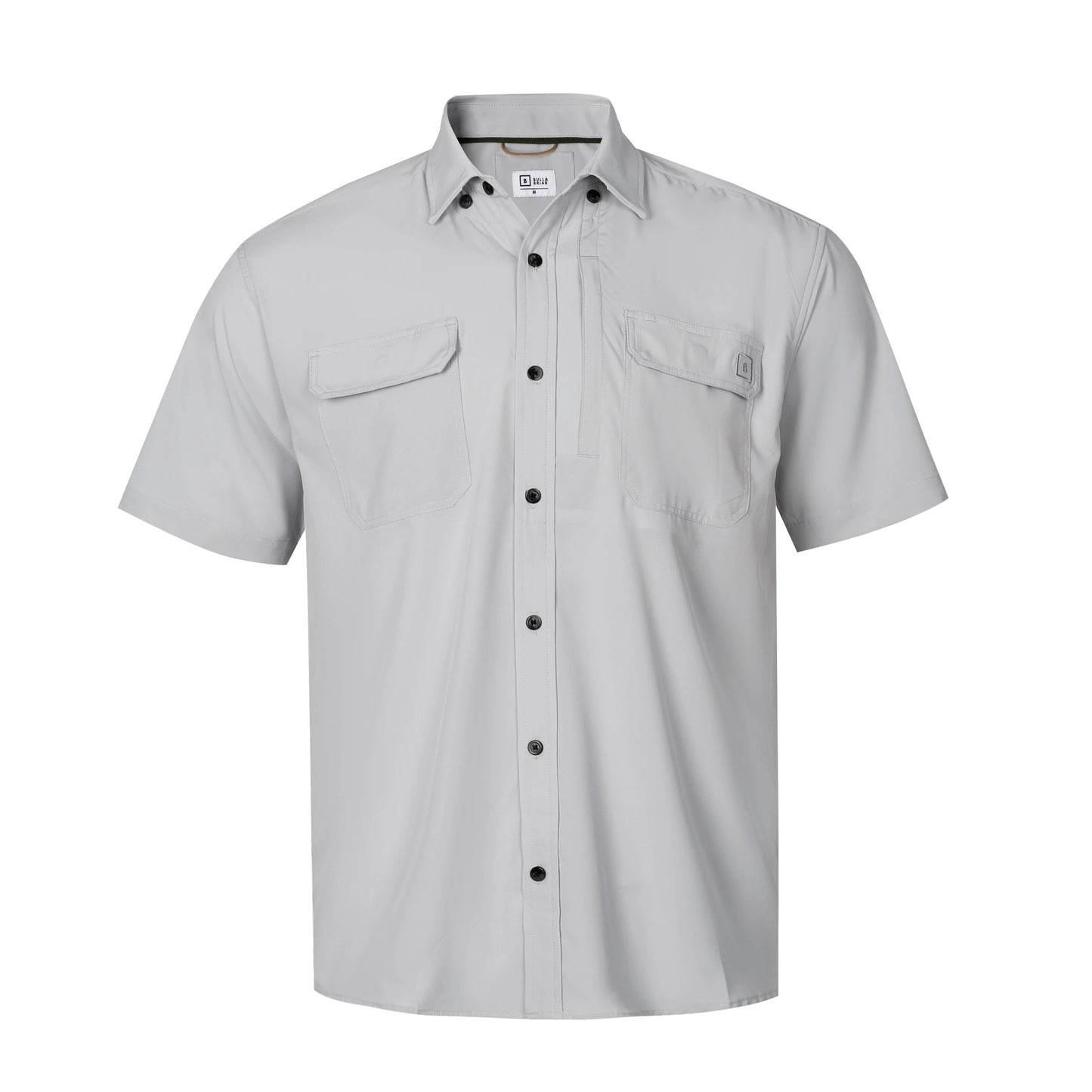 Men's Short Sleeve Scout Shirt-Slate Grey
