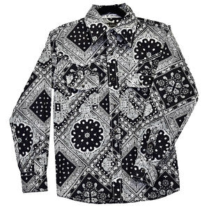 Boys Bandana L/S Shirt by Cowboy Hardware