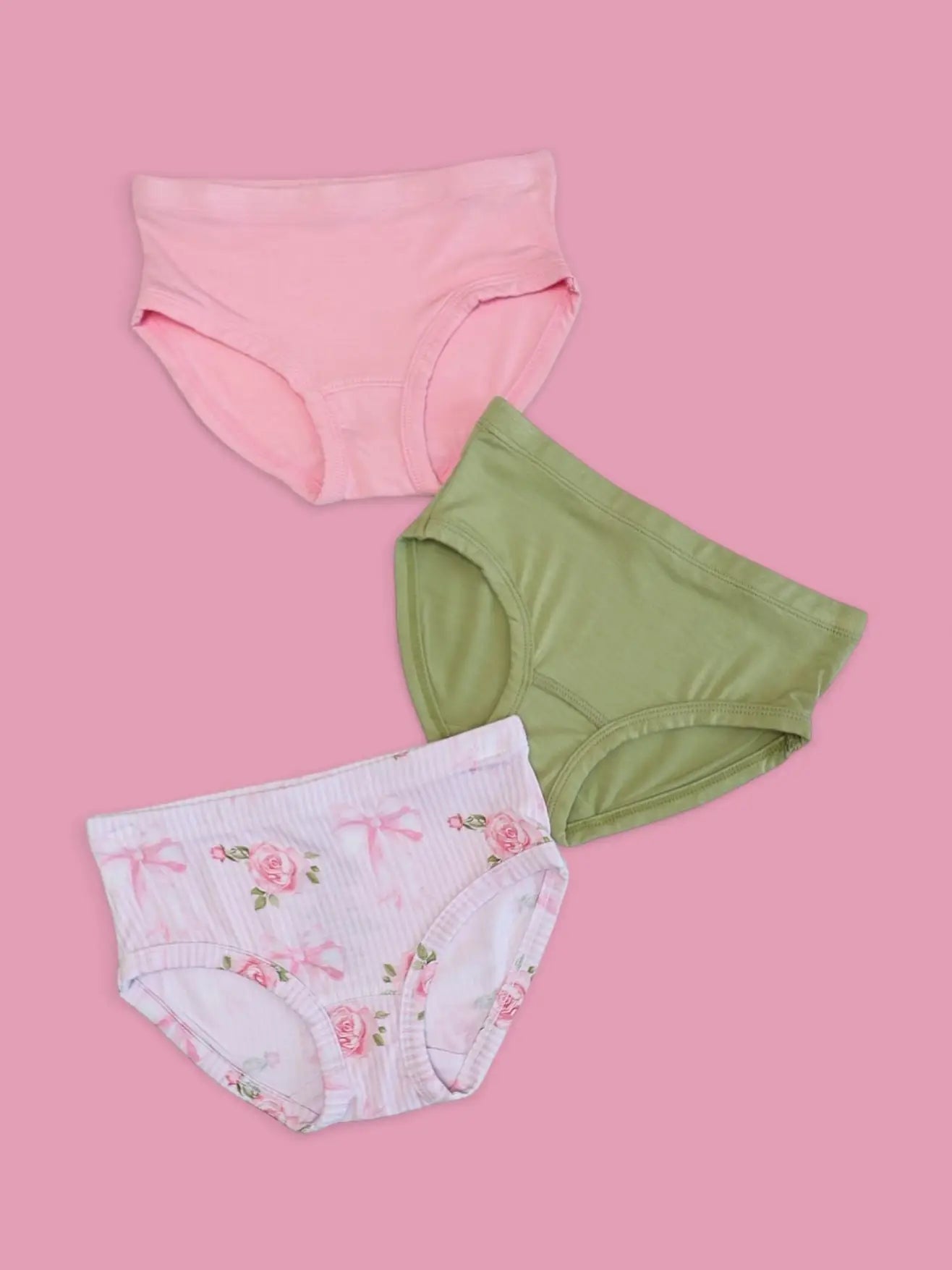 Girls Bloom & Bow Dream Brief Set by Dream Big Little Co.