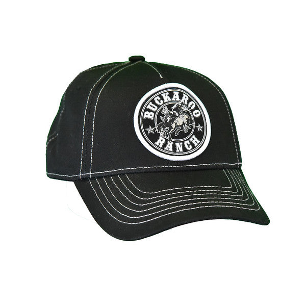 Black Buckaroo Ranch Cap by Cowboy Hardware