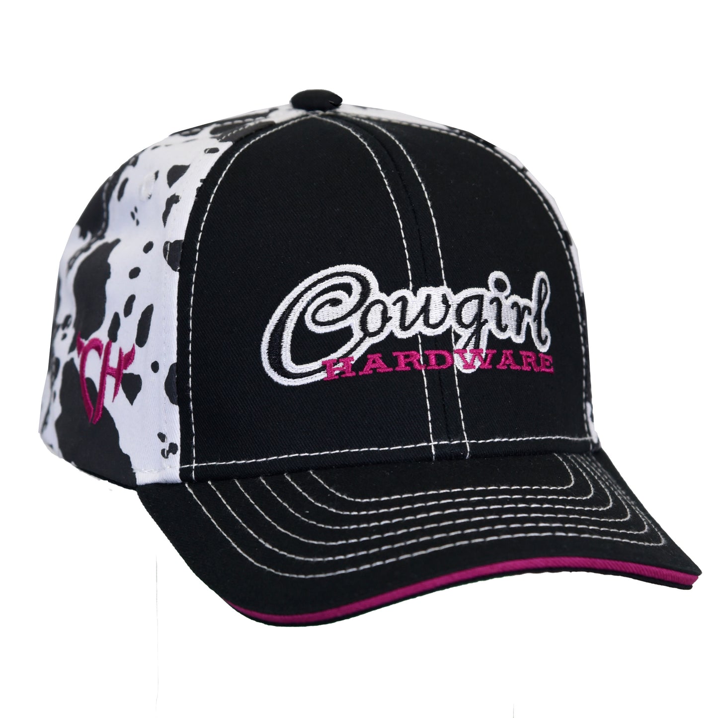 Classic Cow Print Cowgirl Cap by Cowboy Hardware