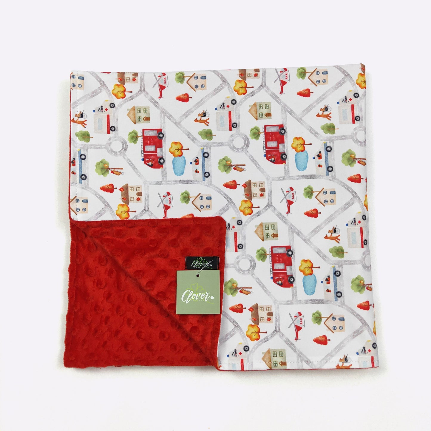 First Responders Blanket by Clover Cottage