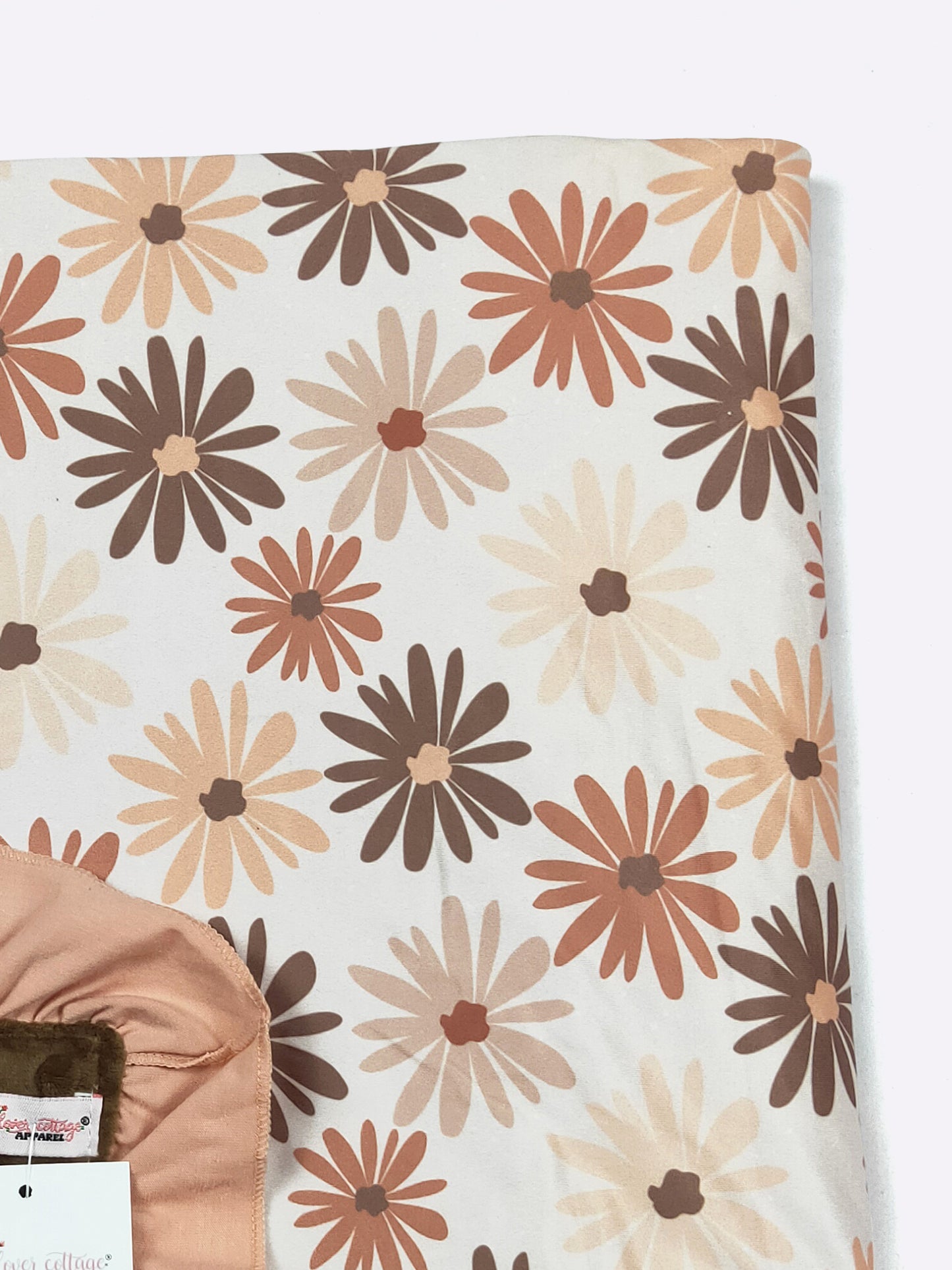 Fall Daisy Baby Blanket by Clover Cottage