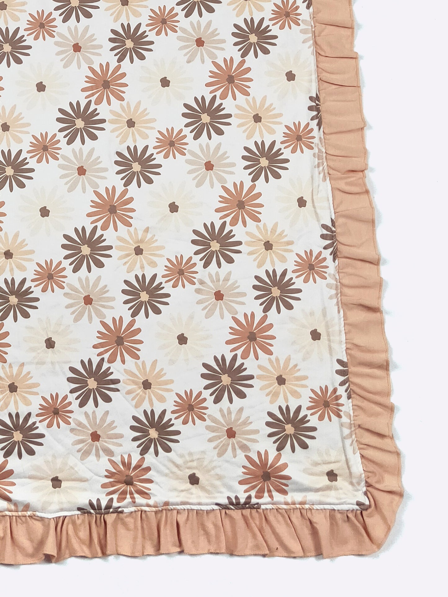 Fall Daisy Baby Blanket by Clover Cottage