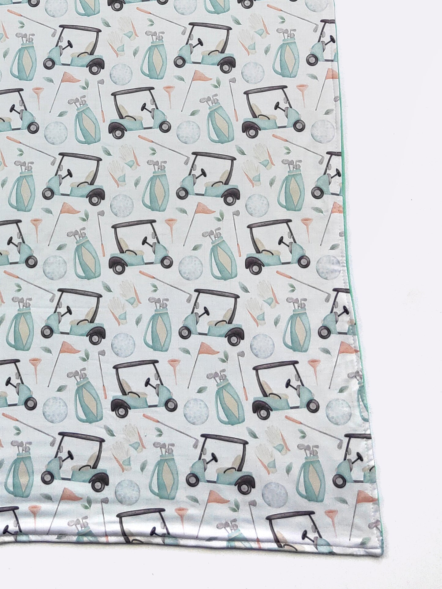 Golf Baby Blanket by Clover Cottage