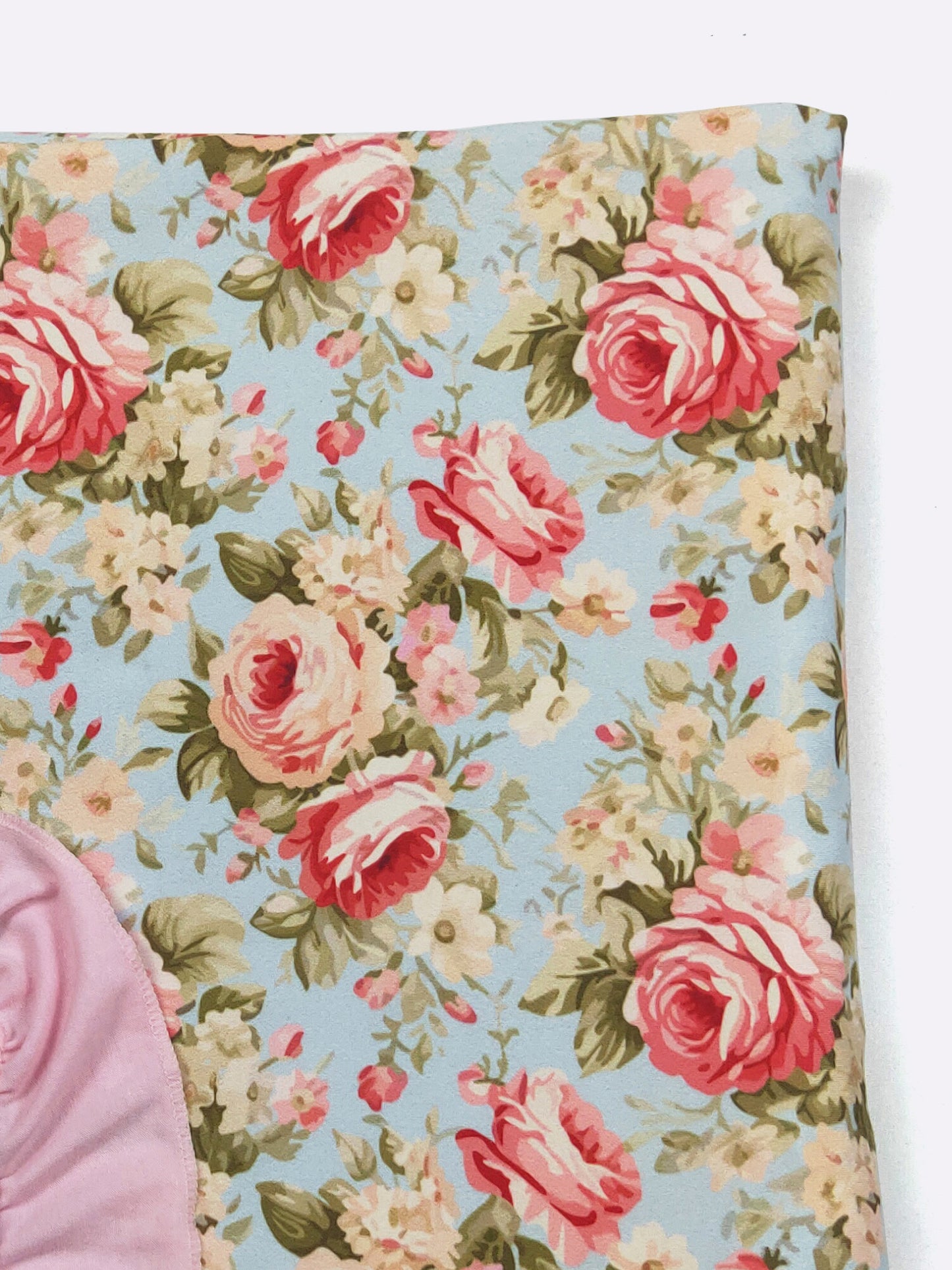 Mauve Antique Baby Blanket by Clover Cottage