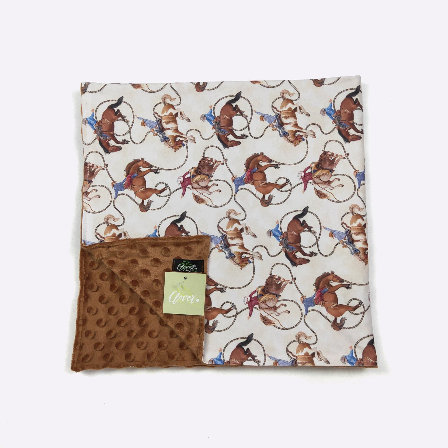 Rodeo Rider Blanket by Clover Cottage