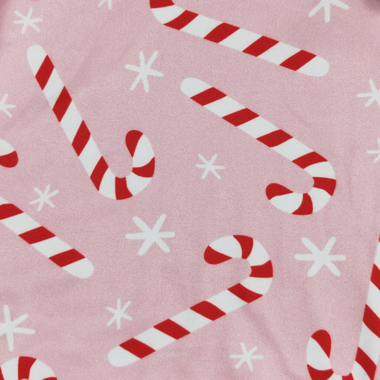 Baby Girls Clover Cottage Candy Cane Baby Gown