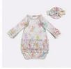 Baby Girls Clover Cottage Pastel Peeps Gown