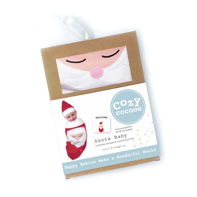 Cozy Cocoon Santa Baby Swaddle