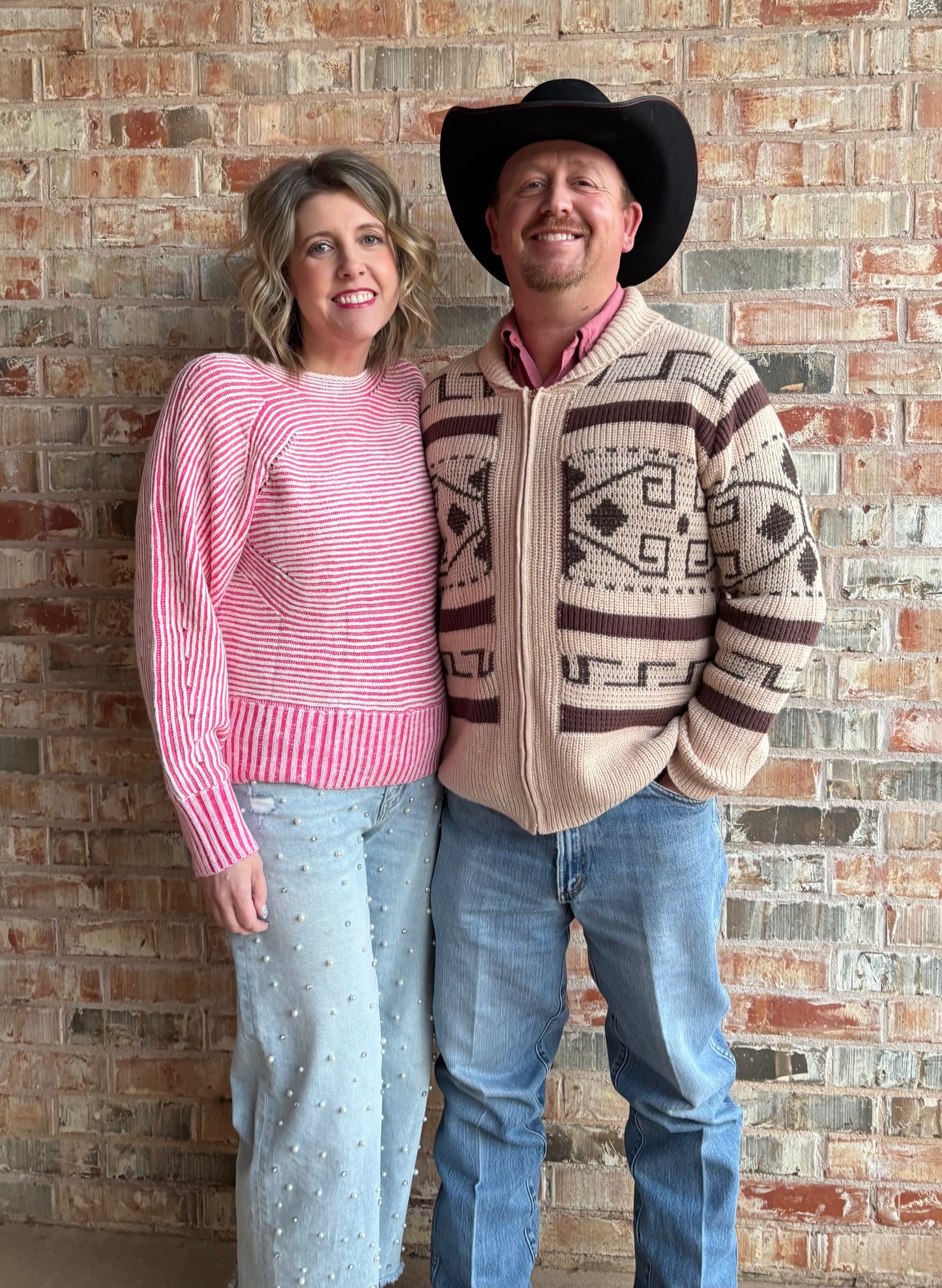 Men's Knit Cardigan with Collar-Khaki