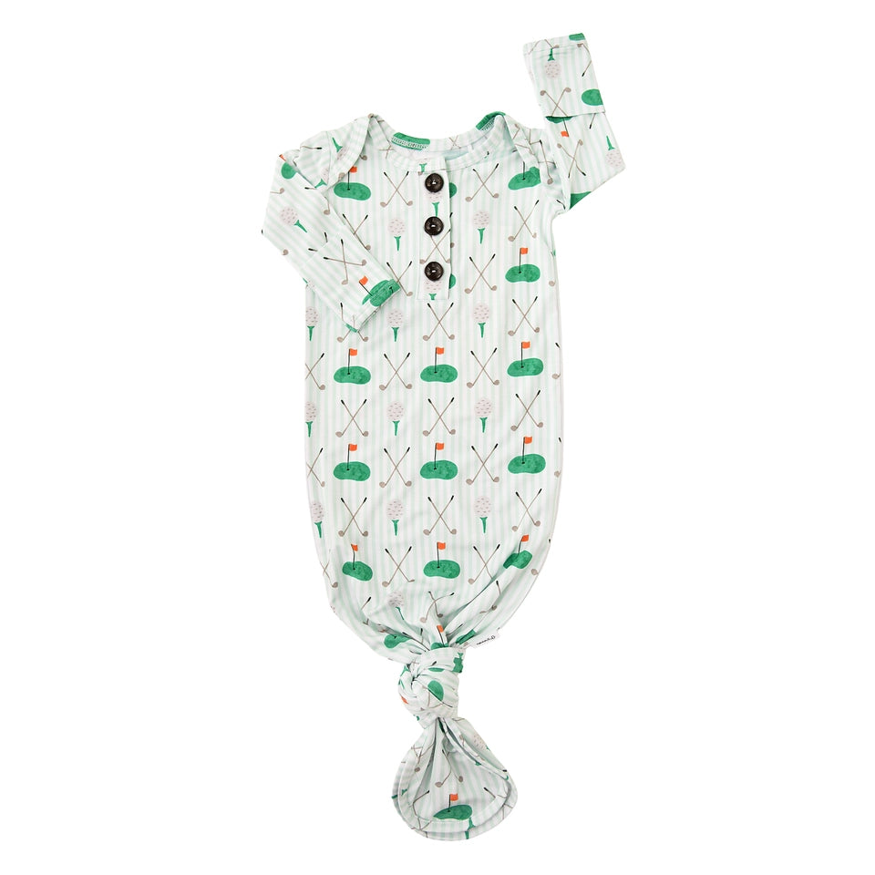 Baby Bamboo Scottie Golf Gown