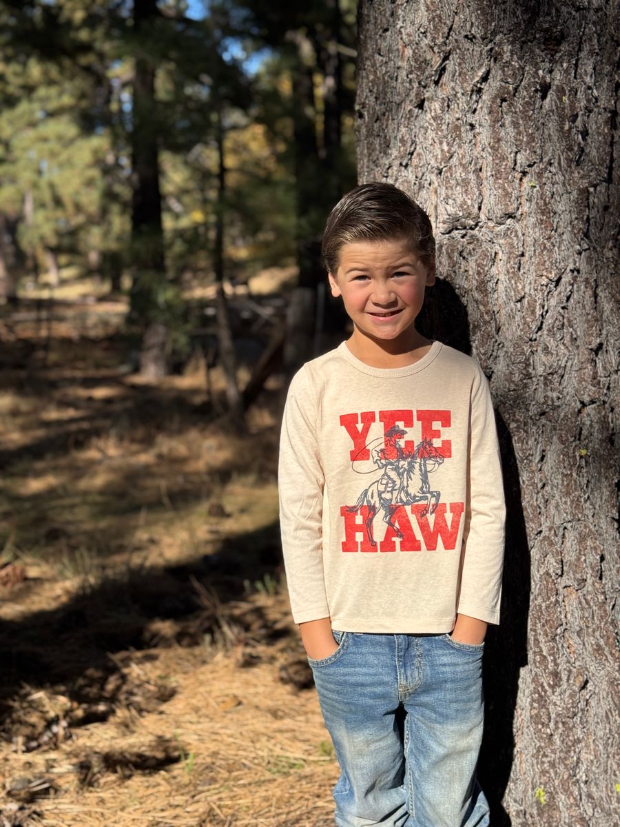 Boys Yee Haw Print Cherokee Printed Tee by Me & Henry