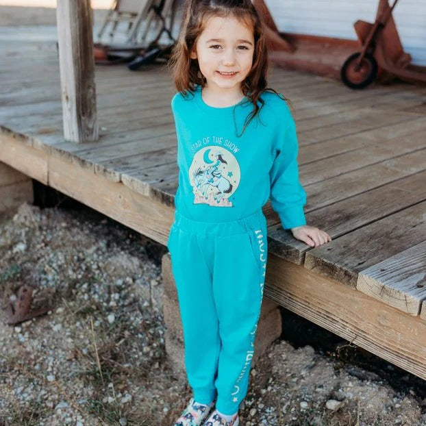 Girls Star of the Show Sweatpants Set by Shea Baby